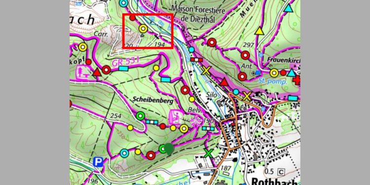 Modification du sentier de la Vallée