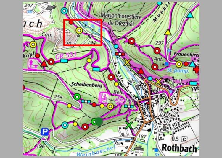 Modification du sentier de la Vallée